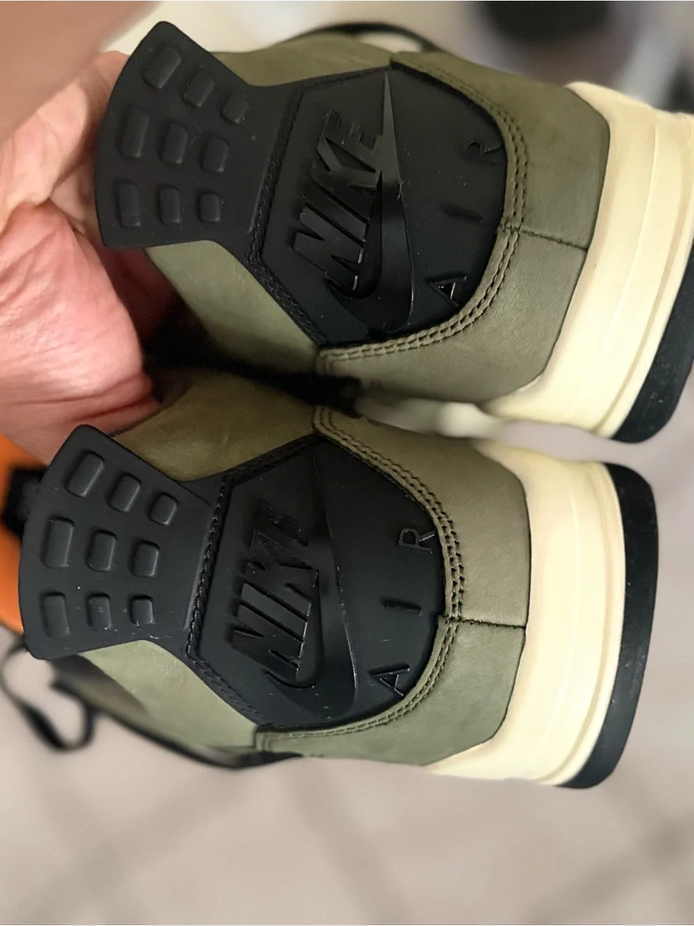 Air Jordan 4 Retro Olive Green Men's Sneakers retro 4 UNDEFEATED SZ 12